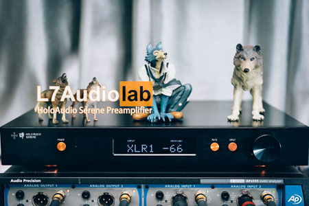 Measurements of HoloAudio Serene Preamplifier(Pre Retail) - L7Audiolab