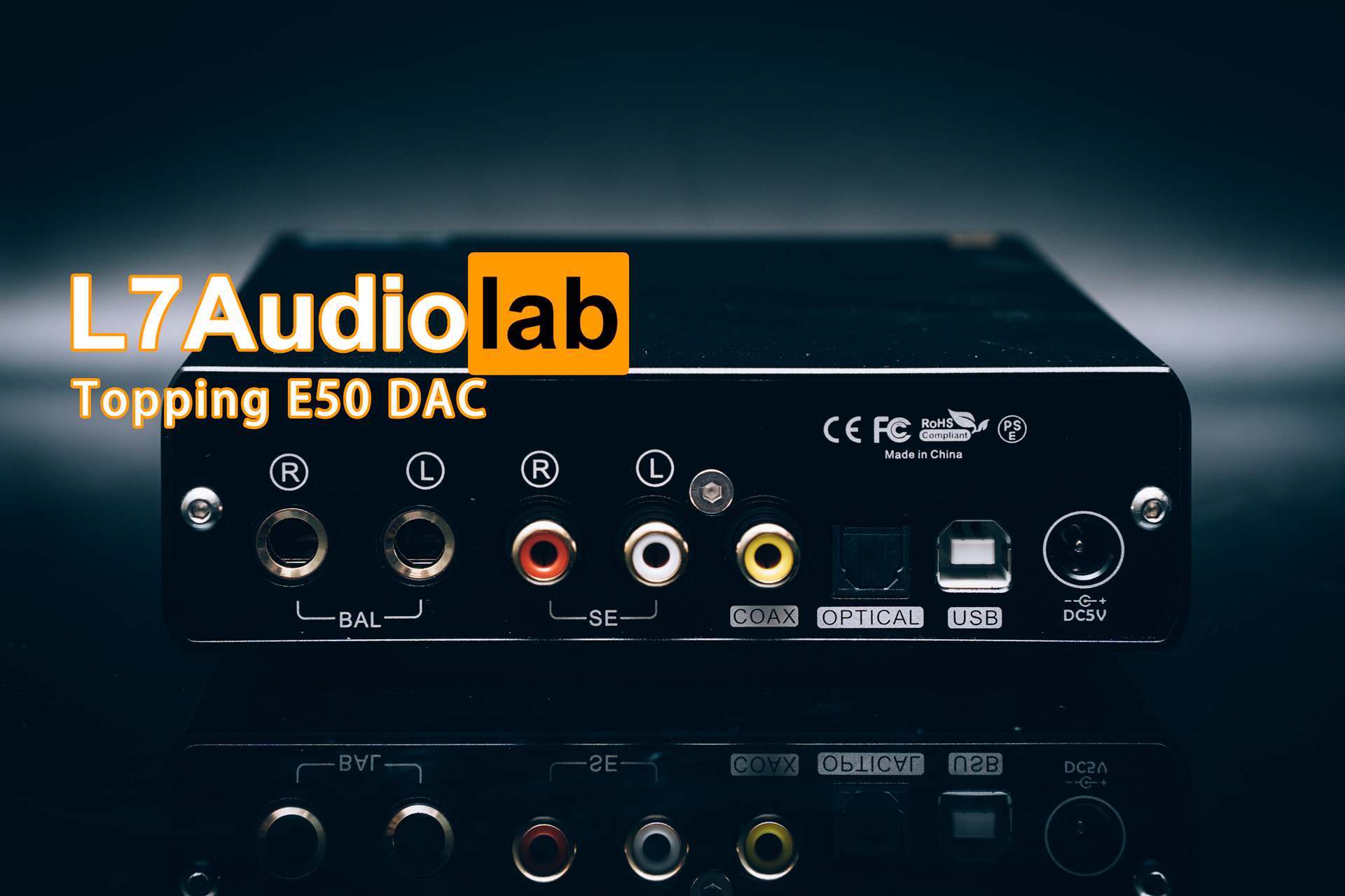 Measurements of Topping E50 DAC - L7Audiolab