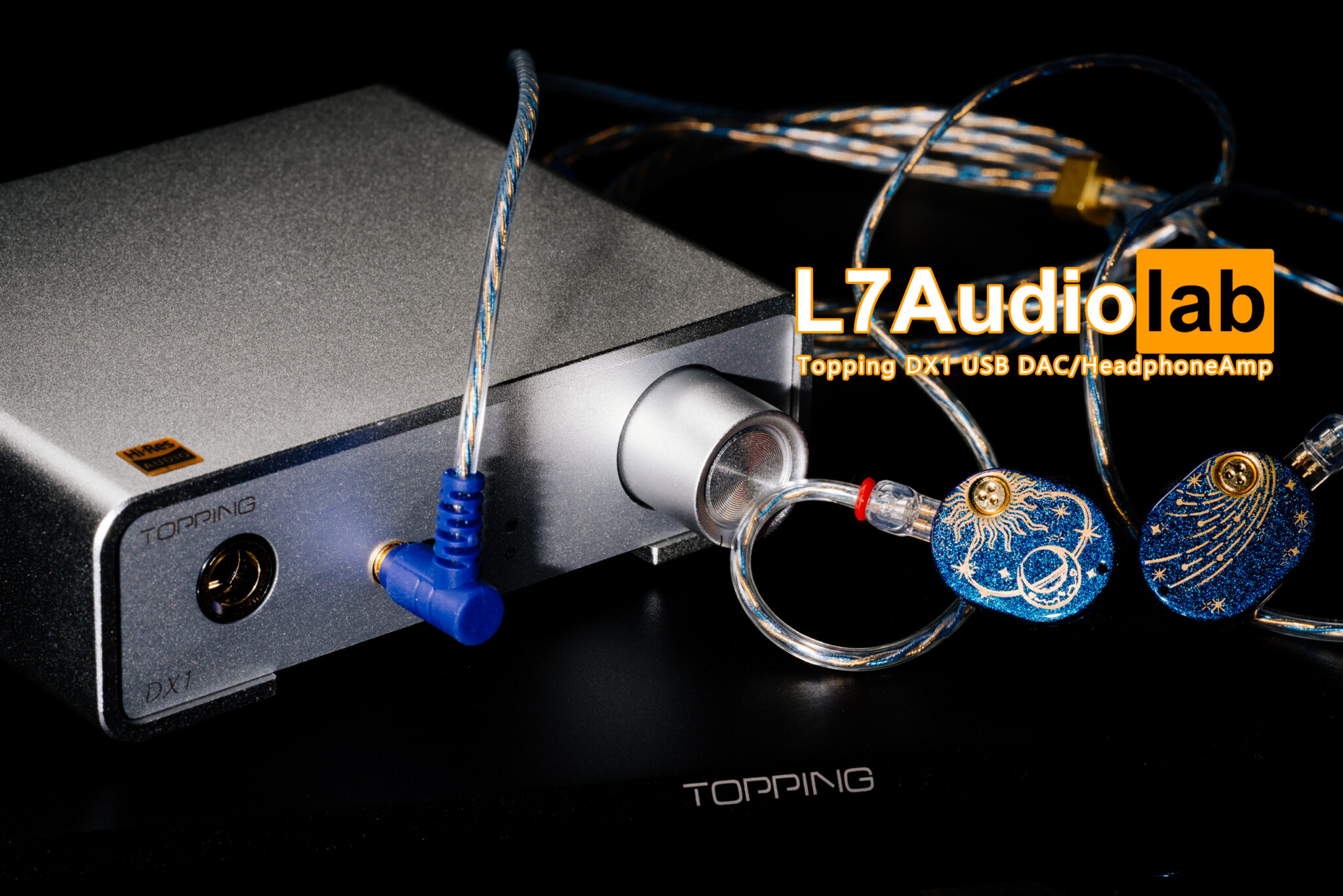 Measurements of Topping DX1 USB DAC/HPAmp L7Audiolab