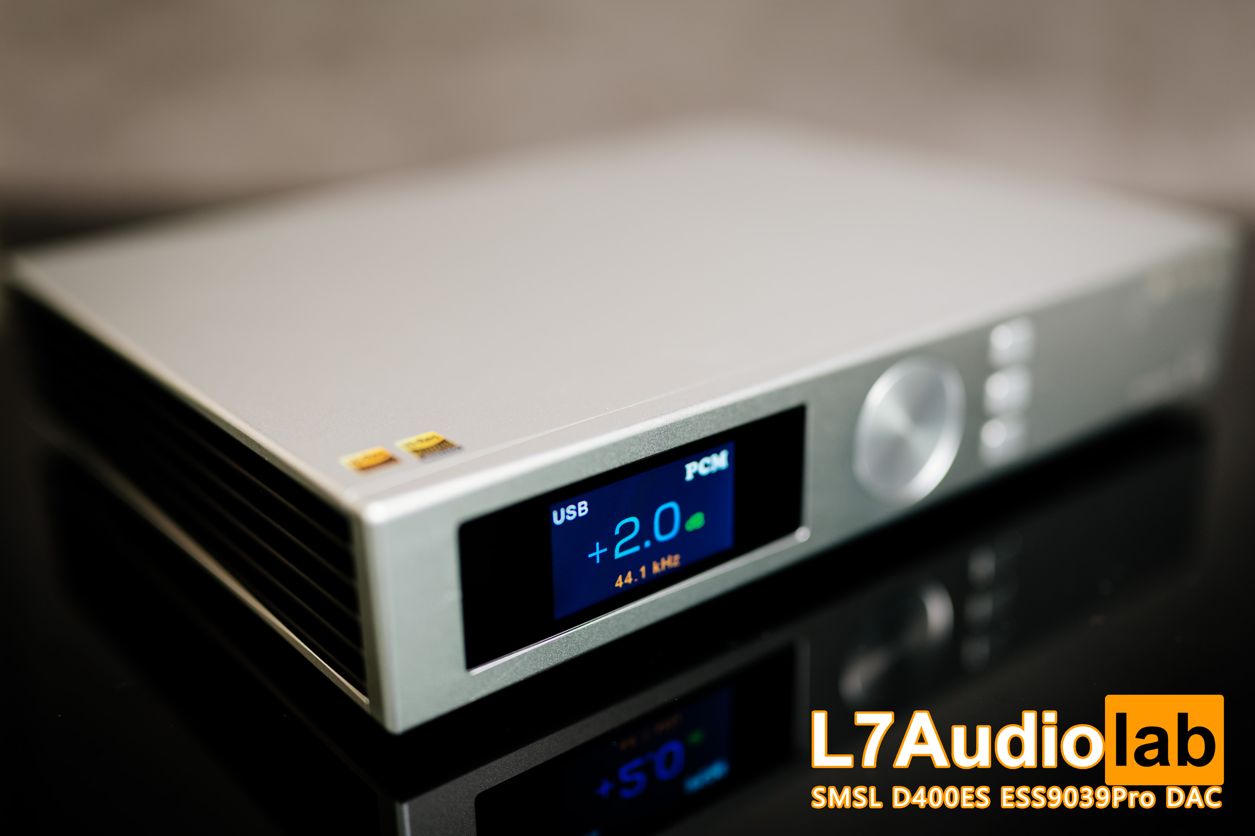 Measurements of SMSL D400ES ESS9039Pro DAC - L7Audiolab